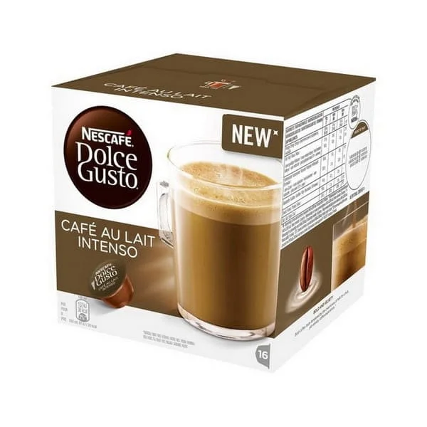 Кофе в капсулах dolce gusto cafe au lait intenso (16 порций)