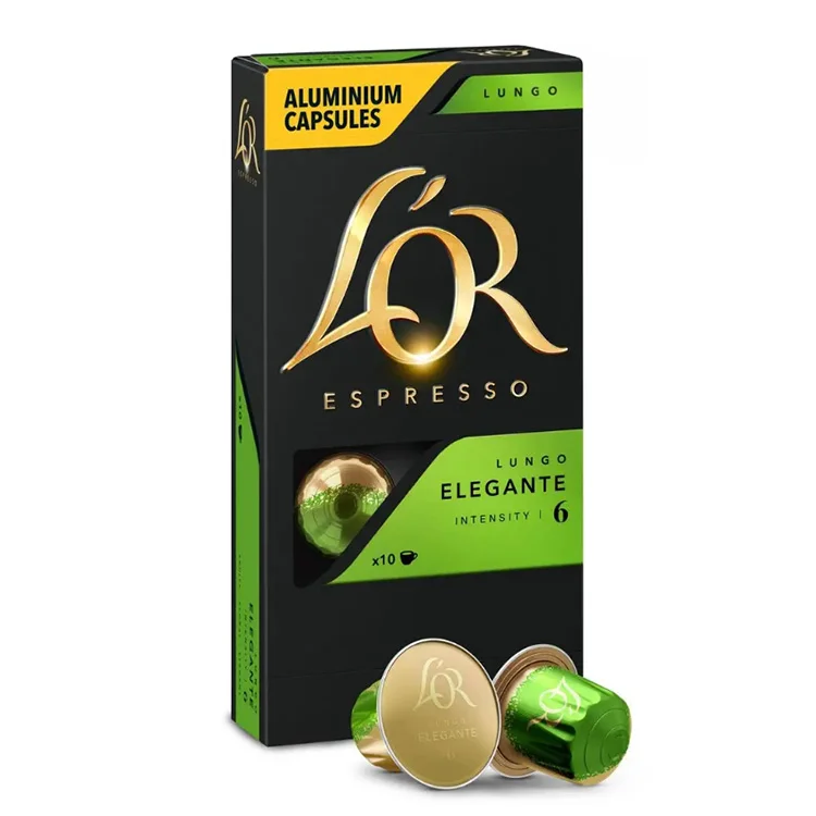 espresso-lungo-elegante Кофе в капсулах Lor Nespresso Espresso Lungo Elegante — изображение 1