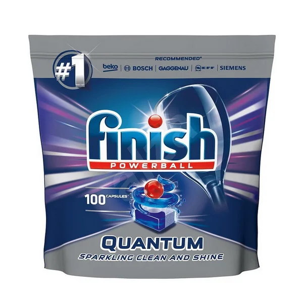 finish-kapsuly-quantum Капсулы для посудомоечных машин Finish Quantum 100шт — изображение 1
