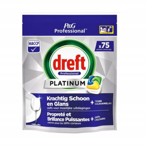 Dreft Platinum Professional капсулы для посудомоечных машин