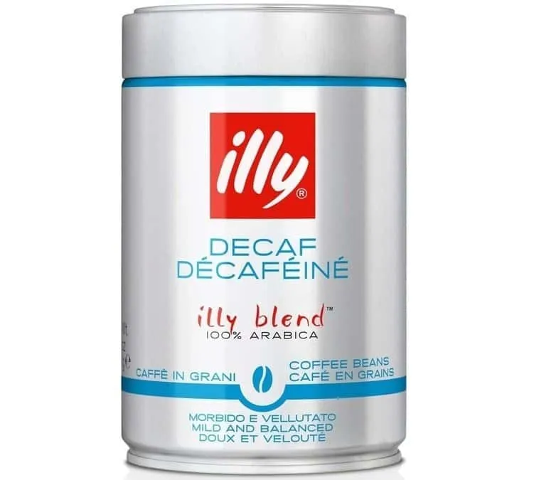 kofe-v-zernah-illy-decaf-bez-kofeina Кофе ILLY Decaf в зернах без кофеина 250 г — изображение 1