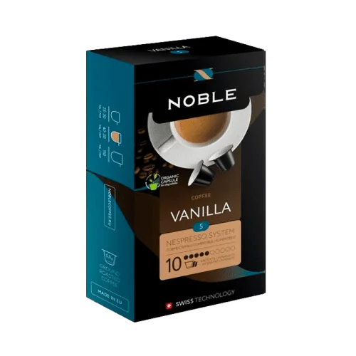noble-vanilla-3 Кофе в капсулах Noble Nespresso Vanilla 10 шт — изображение 1