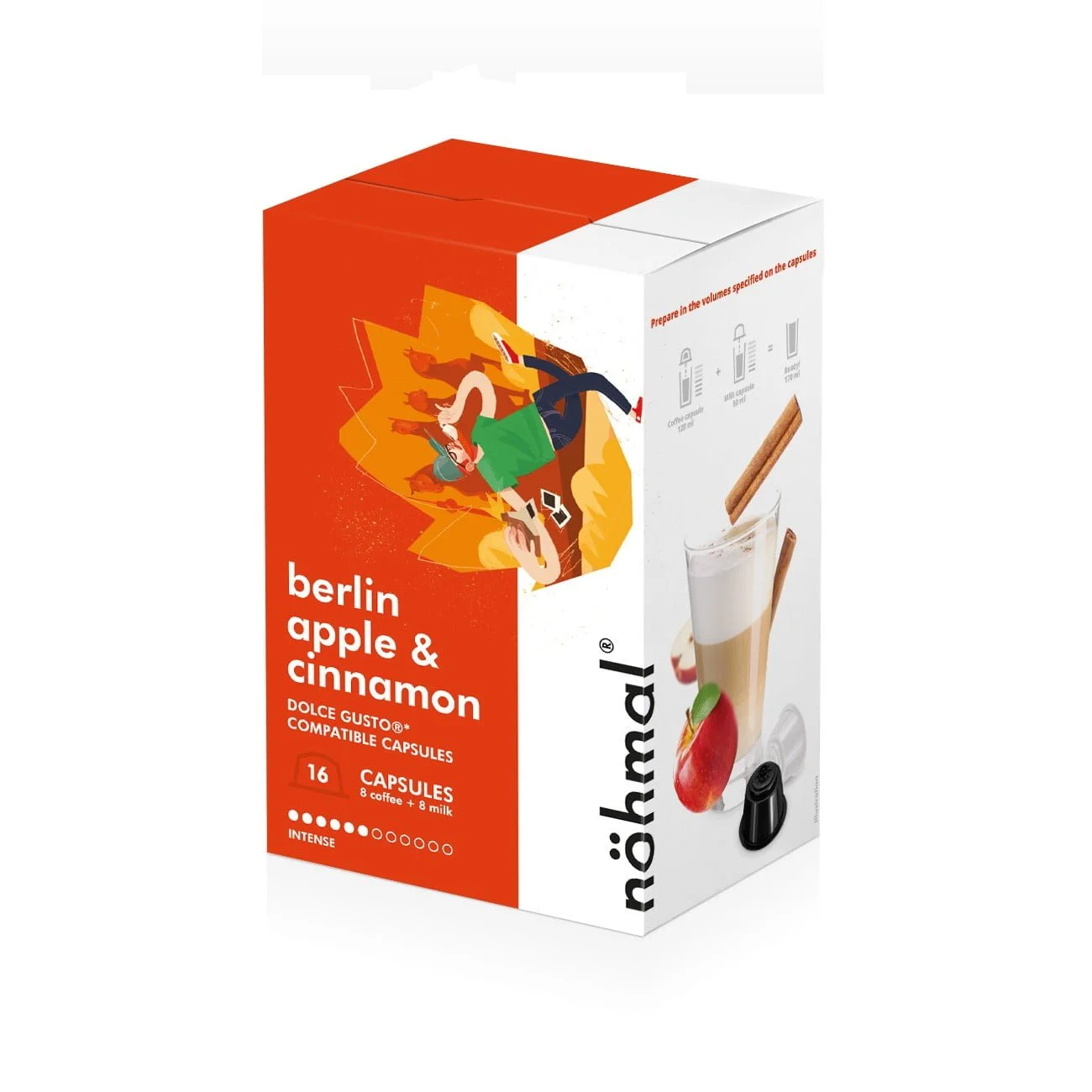 nohmal-dolce-gusto-berlin-apple-and-cinnamon Nohmal Berlin Apple and Cinnamon Dolce Gusto (8 порций) — изображение 1