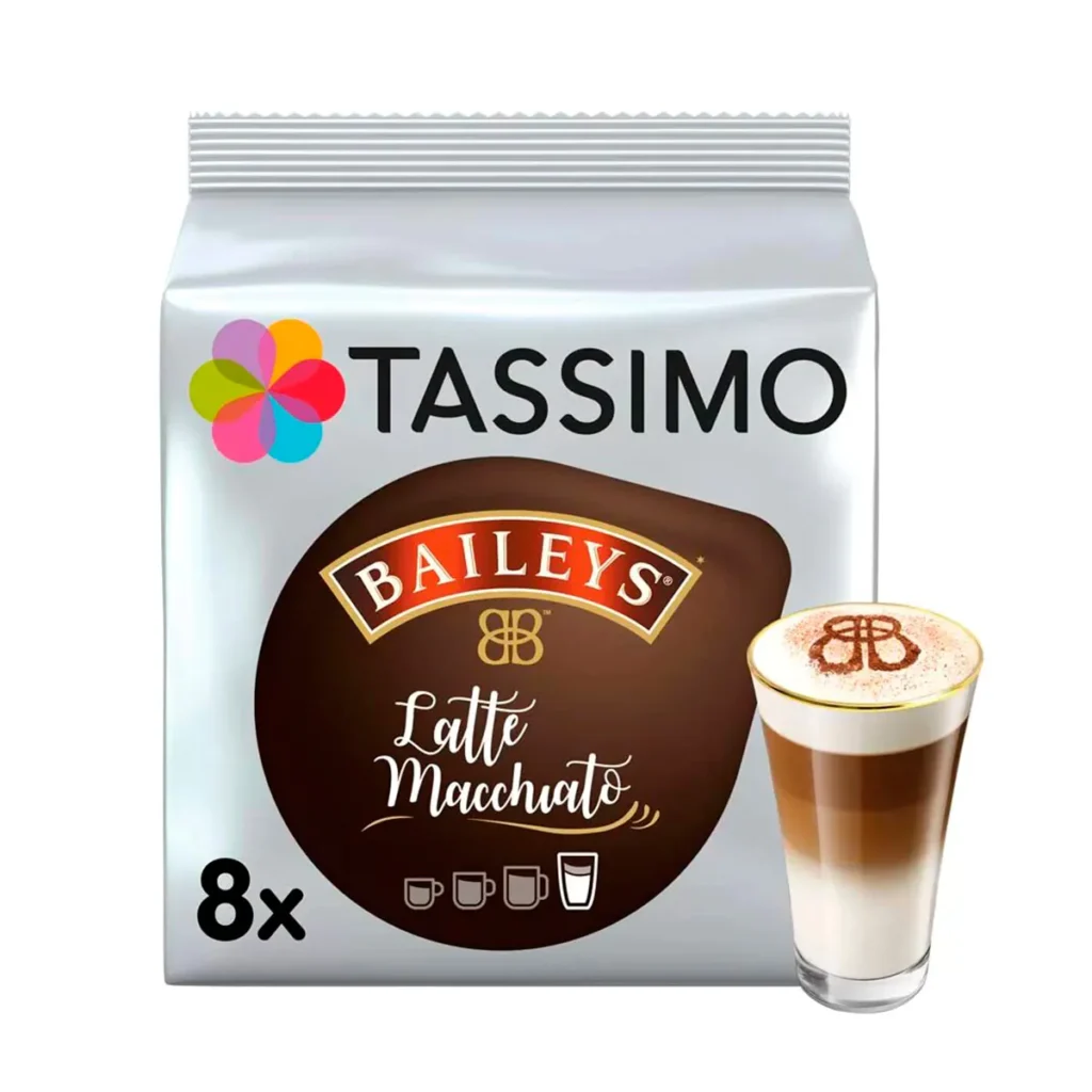 Капсулы TASSIMO Baileys Latte Macchiato.