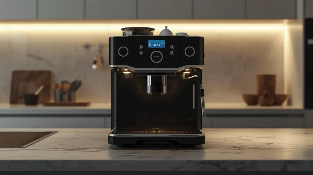 Первая кофемашина